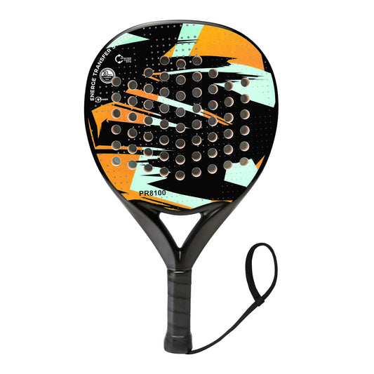 Carbon Fiber Padel Racket with EVA Memory Flex Foam Core - Lightweight Design