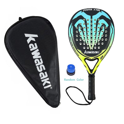 2022 Carbon Fiber Padel Tennis Paddle with Soft EVA Face and Protective Bag Cover