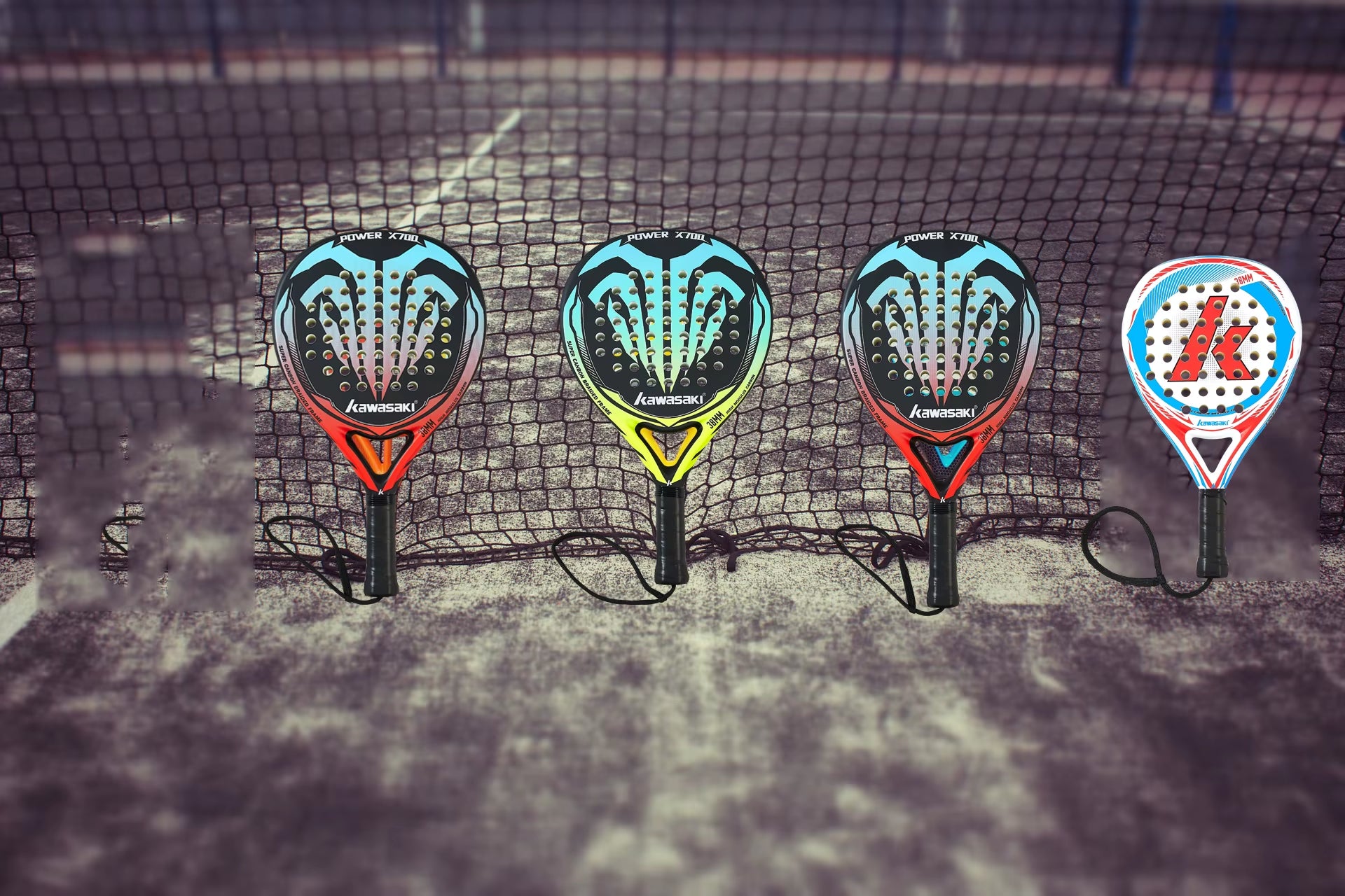 2022 Carbon Fiber Padel Tennis Paddle with Soft EVA Face and Protective Bag Cover