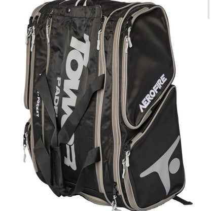 Aerofire BG Padel Bag - Spacious Storage and Durable Construction for Professional Players