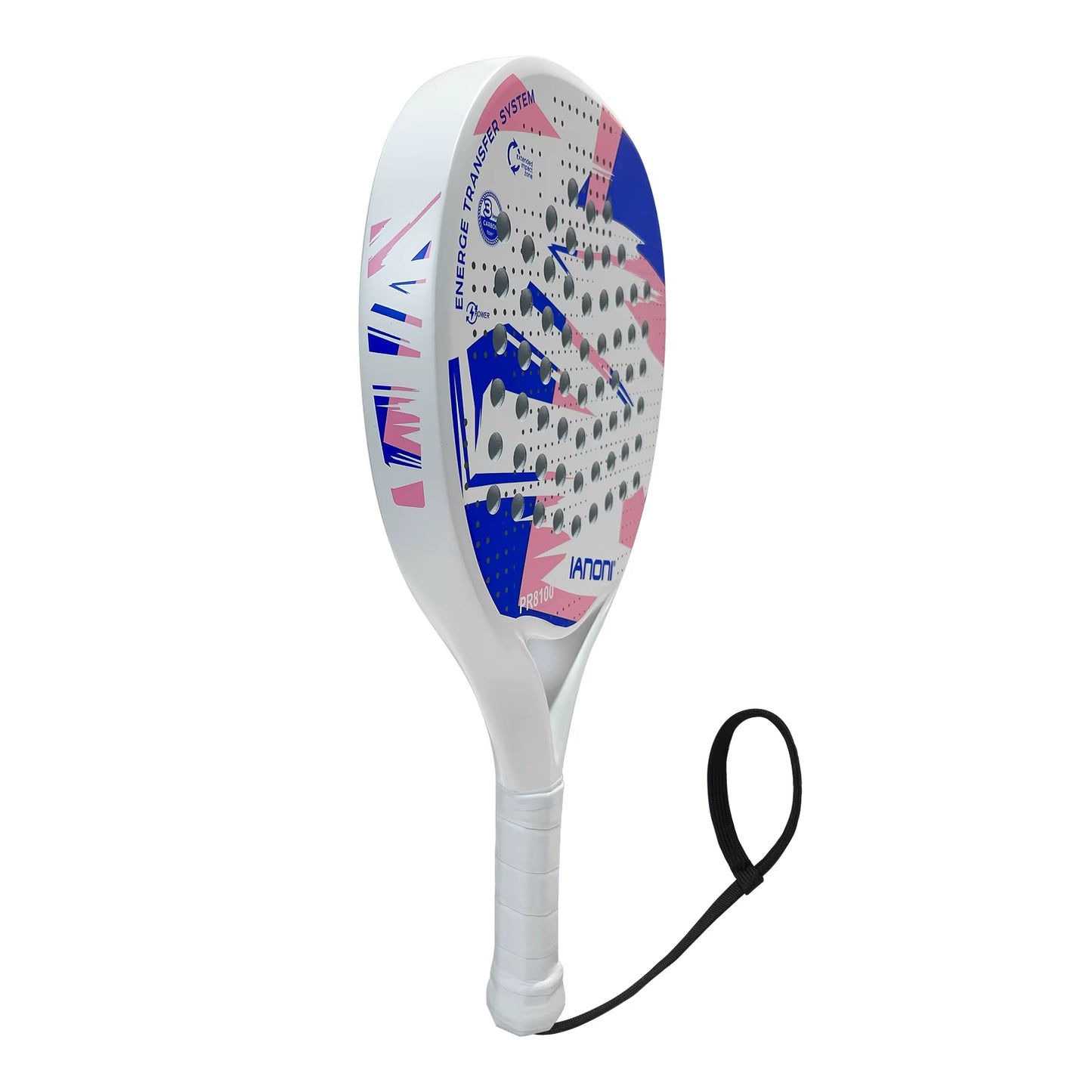 Carbon Fiber Padel Racket with EVA Memory Flex Foam Core - Lightweight Design
