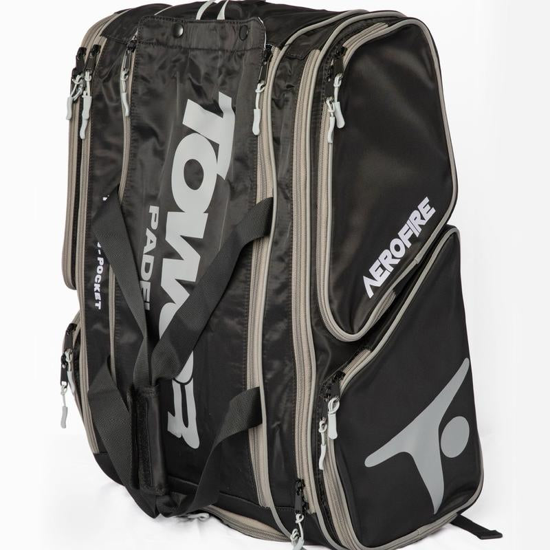 Aerofire BG Padel Bag - Spacious Storage and Durable Construction for Professional Players