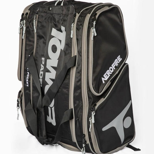Aerofire BG Padel Bag - Spacious Storage and Durable Construction for Professional Players