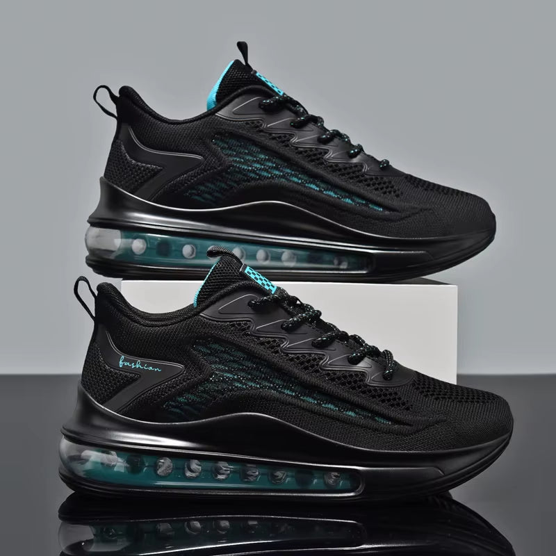 Men'S Air Running Shoes, Tennis Walking Shoes, Breathable and Non Slip Running Shoes