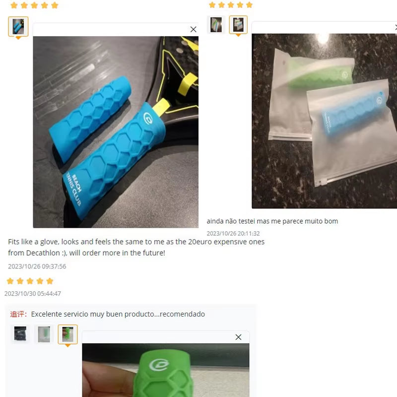 Undergrip for Padel Beach Tennis Pickleball Racket Overgrip Padel Accessories over Grip De Borracha 2024 New