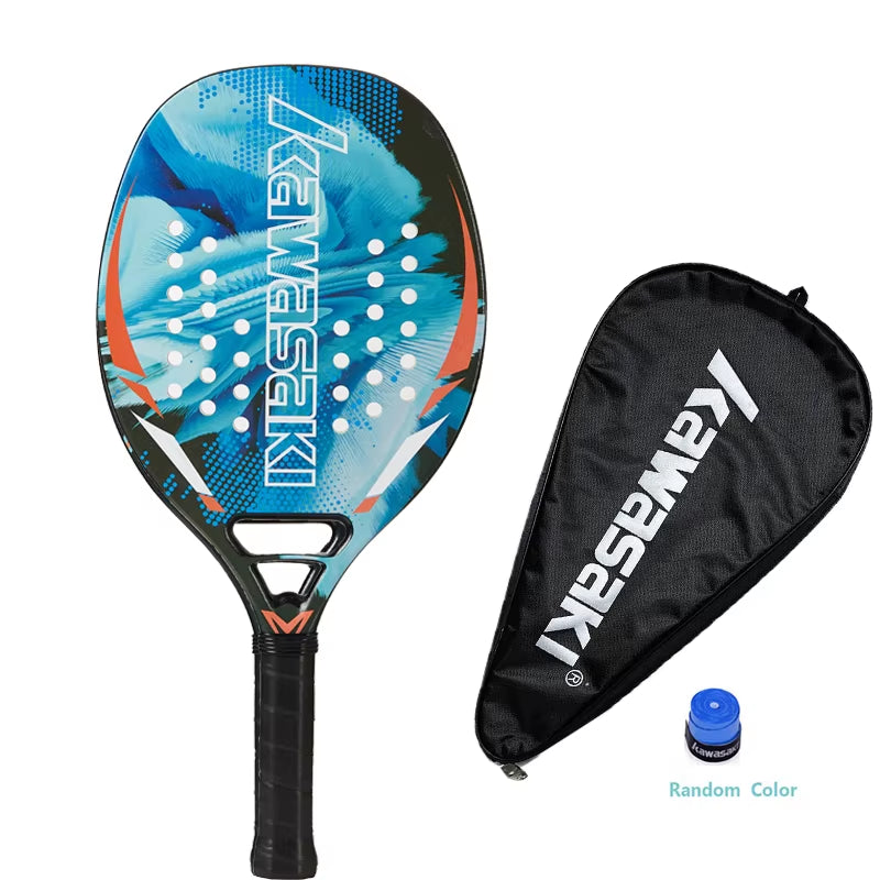 2022 Carbon Fiber Padel Tennis Paddle with Soft EVA Face and Protective Bag Cover